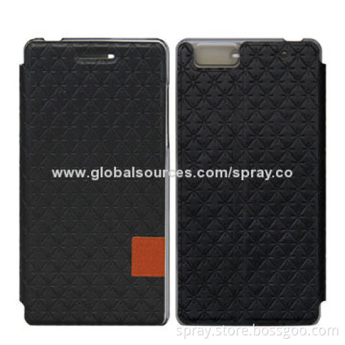 Wallet Style Flip PU Leather Cases for Mobile Phone with Stand Function